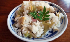 【レシピ1】山菜のおもぶりごはん